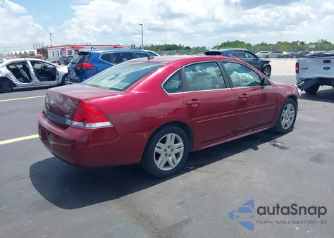2010 Chevrolet Impala Lt из США, поврежденный, VIN 2G1WB5EK7A1187554